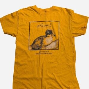 San Holo Album One Duck T Shirt "don't be mad I brought home a duck" M
